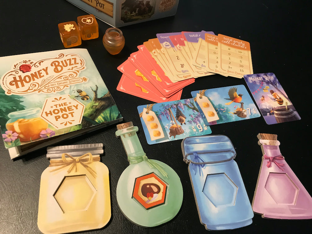Honey Buzz The Honey Pot Mini Expansion Elf Creek Games